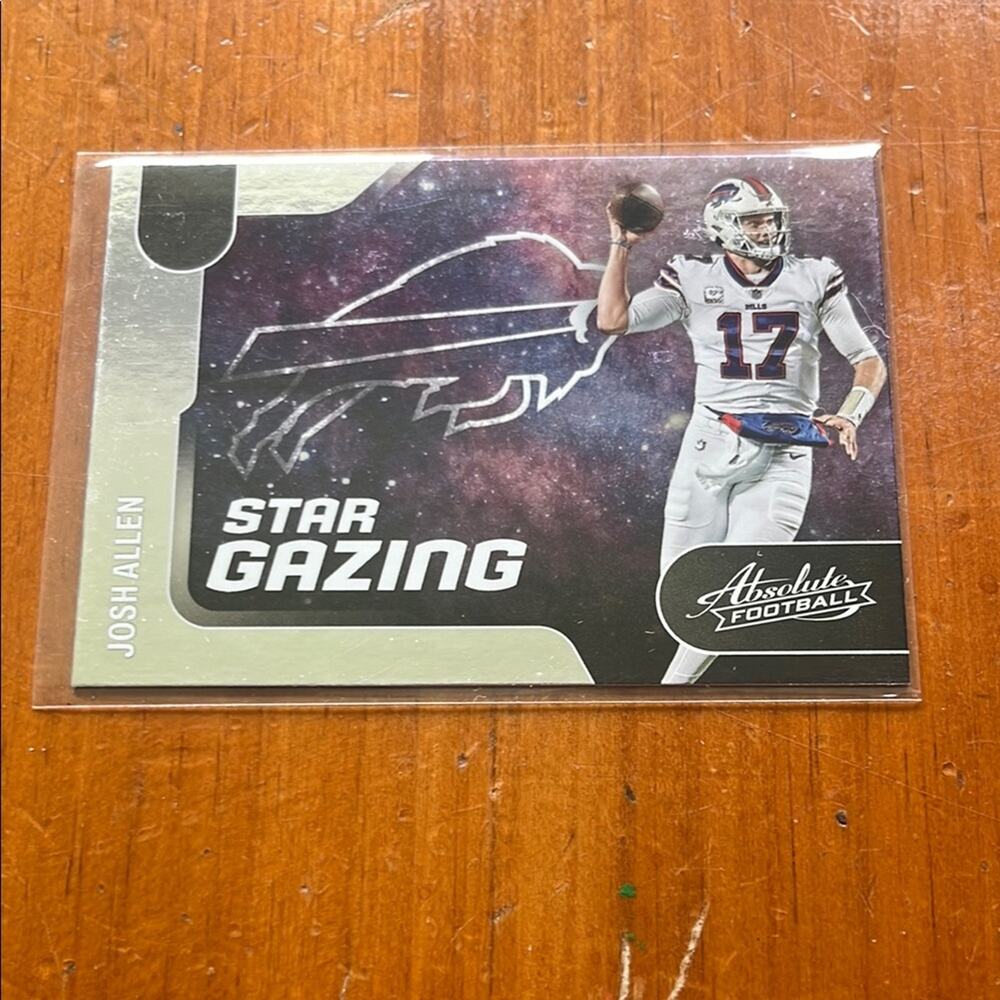 Josh Allen 2022 Absolute Star Gazing Insert #SG-1